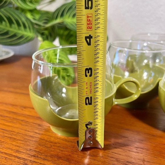 Vintage Pyrex Drinkups Roly Poly Glasses - Picture 5 of 10